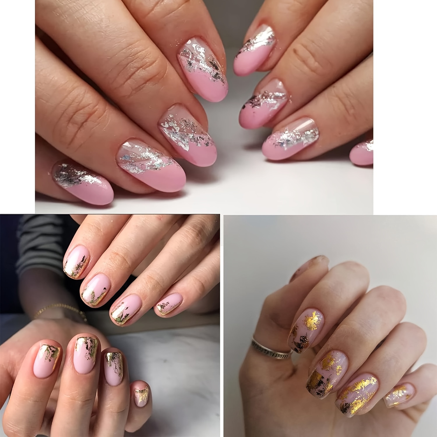 Nails Accessories Decoration, Nail Art Transfer Foil Holo