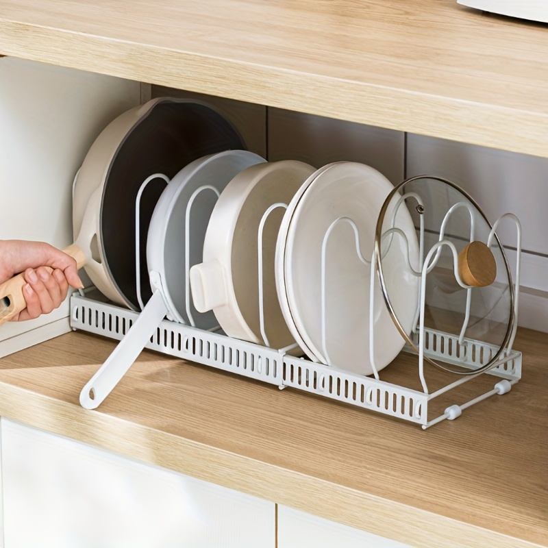 Adjustable Kitchen Organizer Storage Shelf Kitchen Dish Plate