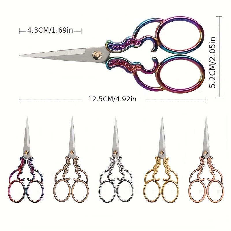 Professional Tailor's Scissors Steel Retro Sewing Scissors Tool Steel  Vintage Sewing Scissors for Needlework Tailor Shears