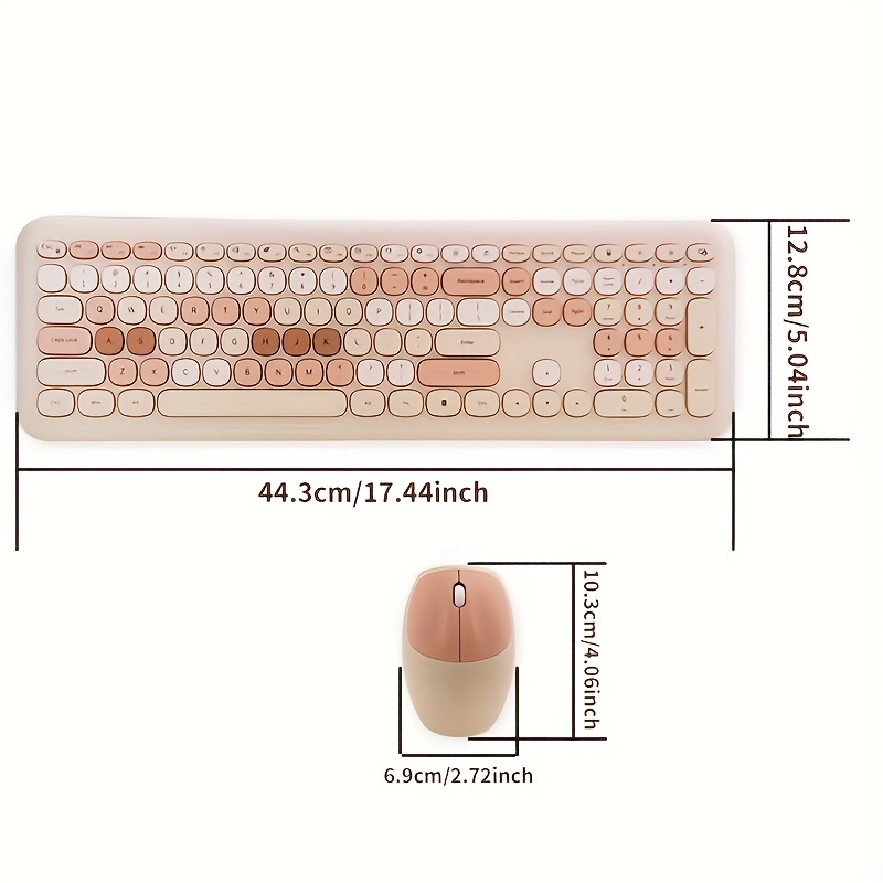 Mofii Keyboard Mouse Sets Excellent Color Matching Wireless - Temu Israel