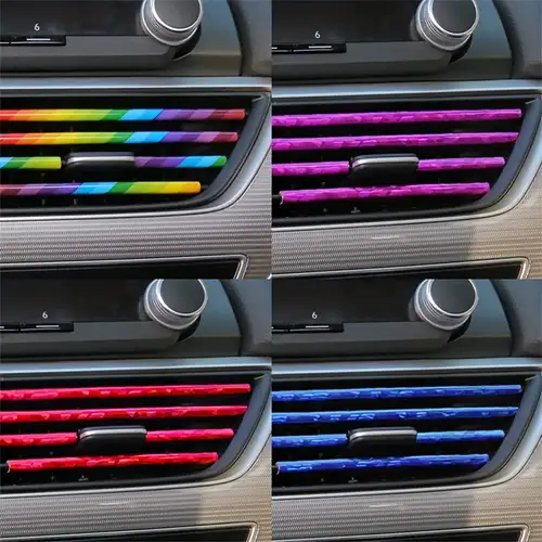 10 Stücke Auto Klimaanlage Luftauslass Dekorative Streifen - Temu Germany