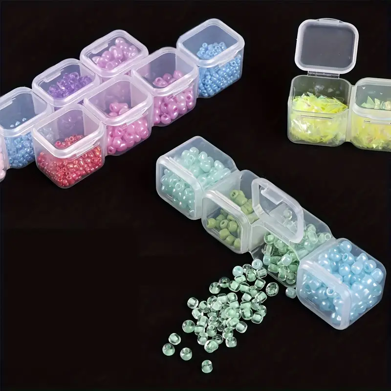 56 Mesh Diamond Painting Storage Container Plastic 5d - Temu