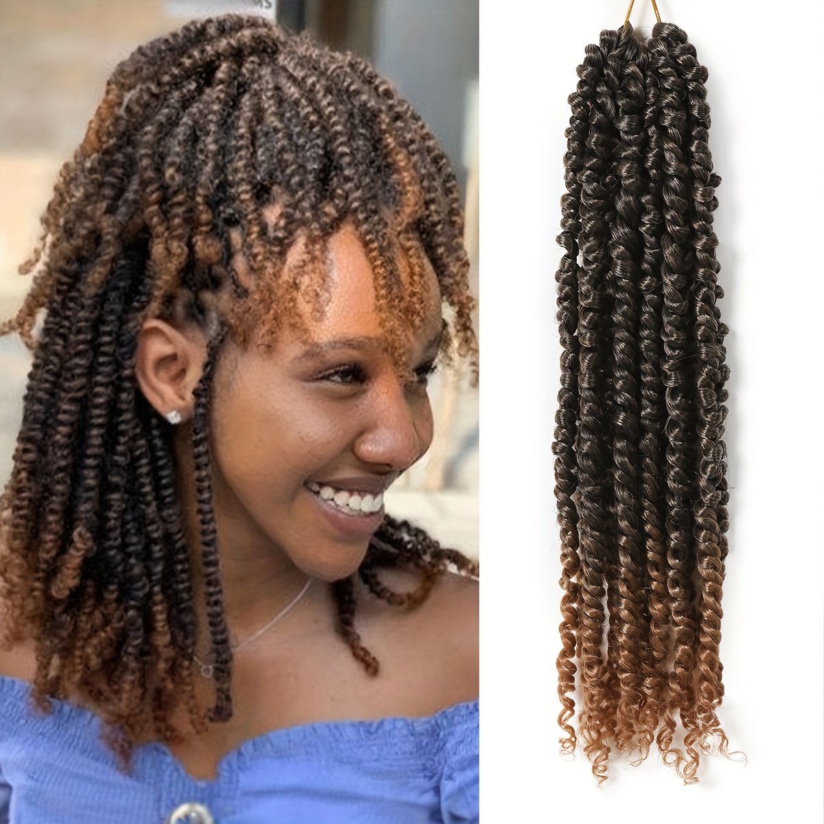 Box Braids Crochet Hair Crochet Braids Pre Looped Crochet - Temu