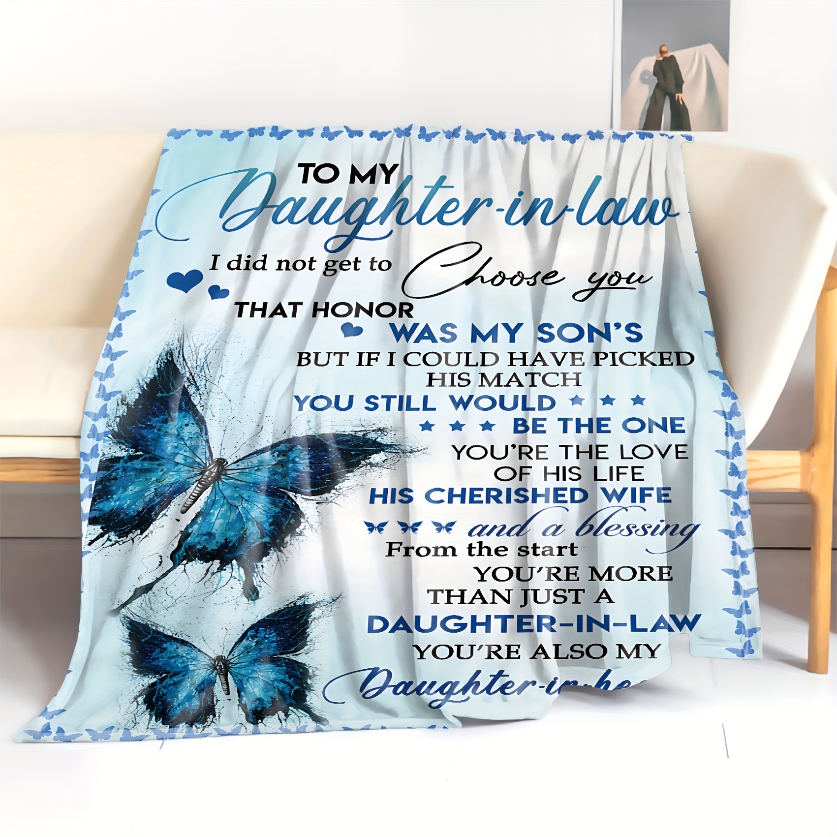 Mom Blanket, Mothers Day Birthday Gifts For Mom From Daughter Son, To My Mom  Blanket, Mom Gifts, Gifts For Anniversary Mom Birthday Gifts, Mom Blanket  From Son, Throw Blanket, S-130*150cm 
