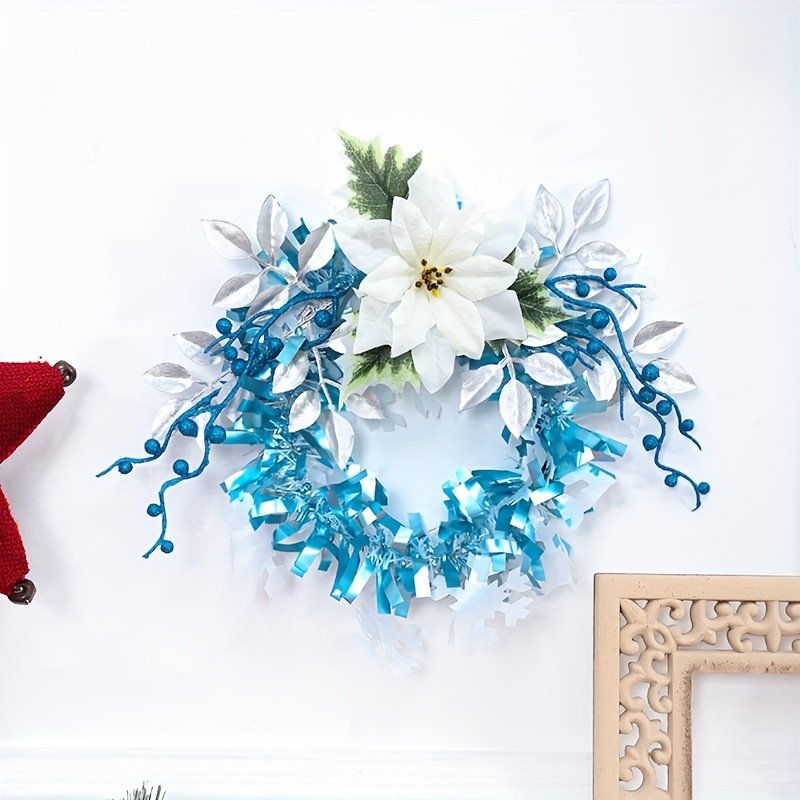 Christmas Decoration Simulation Flower Small Wreath - Temu