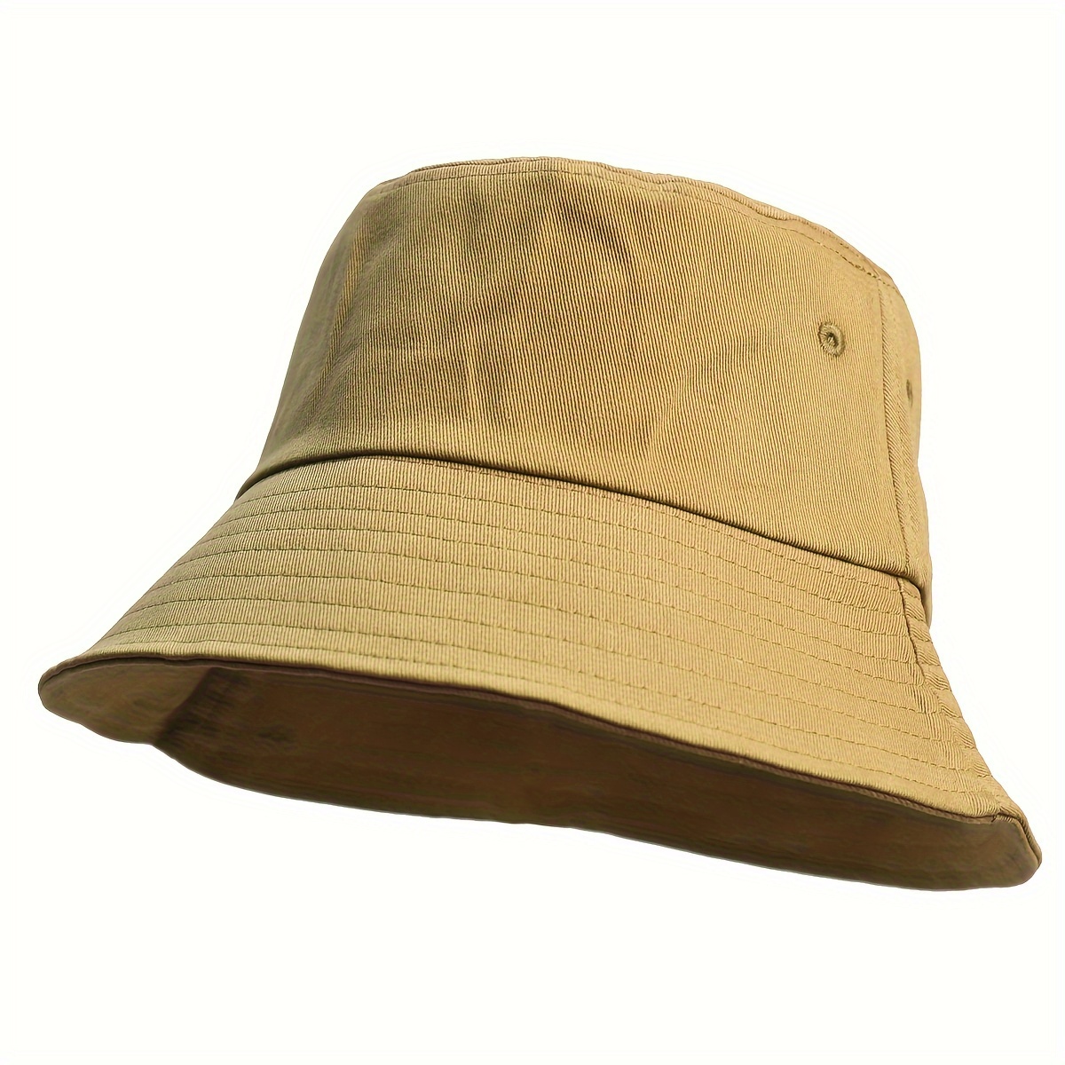 Sombrero De Sol De Talla Para Hombre Y Cabeza , Sombrero De Pescador En  Blanco Para Mujer, Gorra Panamá De Algodón Puro, Sombreros De Cubo De Talla  58-63cm