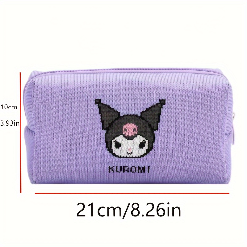 Cosmetic Bag Cute Pink Pencil Case Kuromier Kawaii Anime Bag