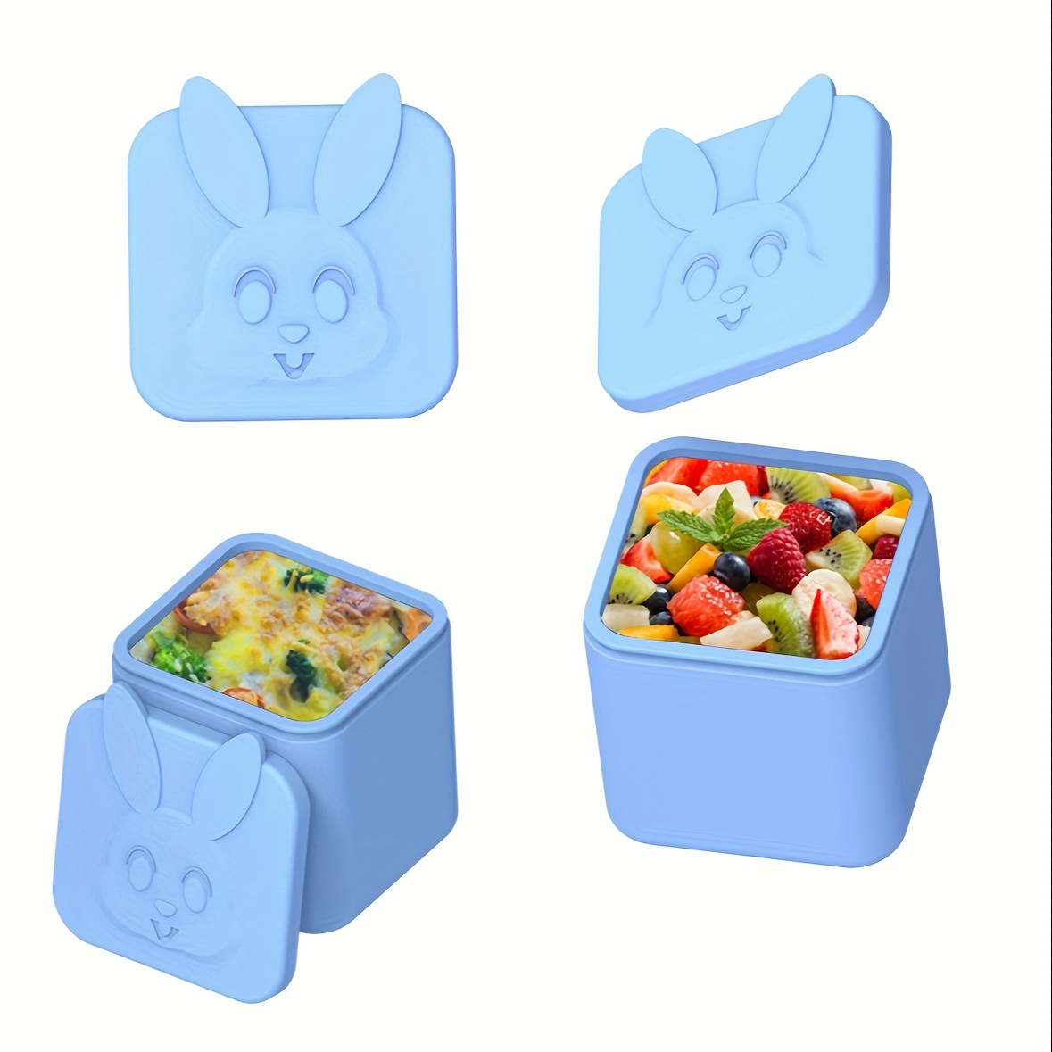 Lunch Box for Kids Leak-Proof Dip 4oz Salad Dressing Container