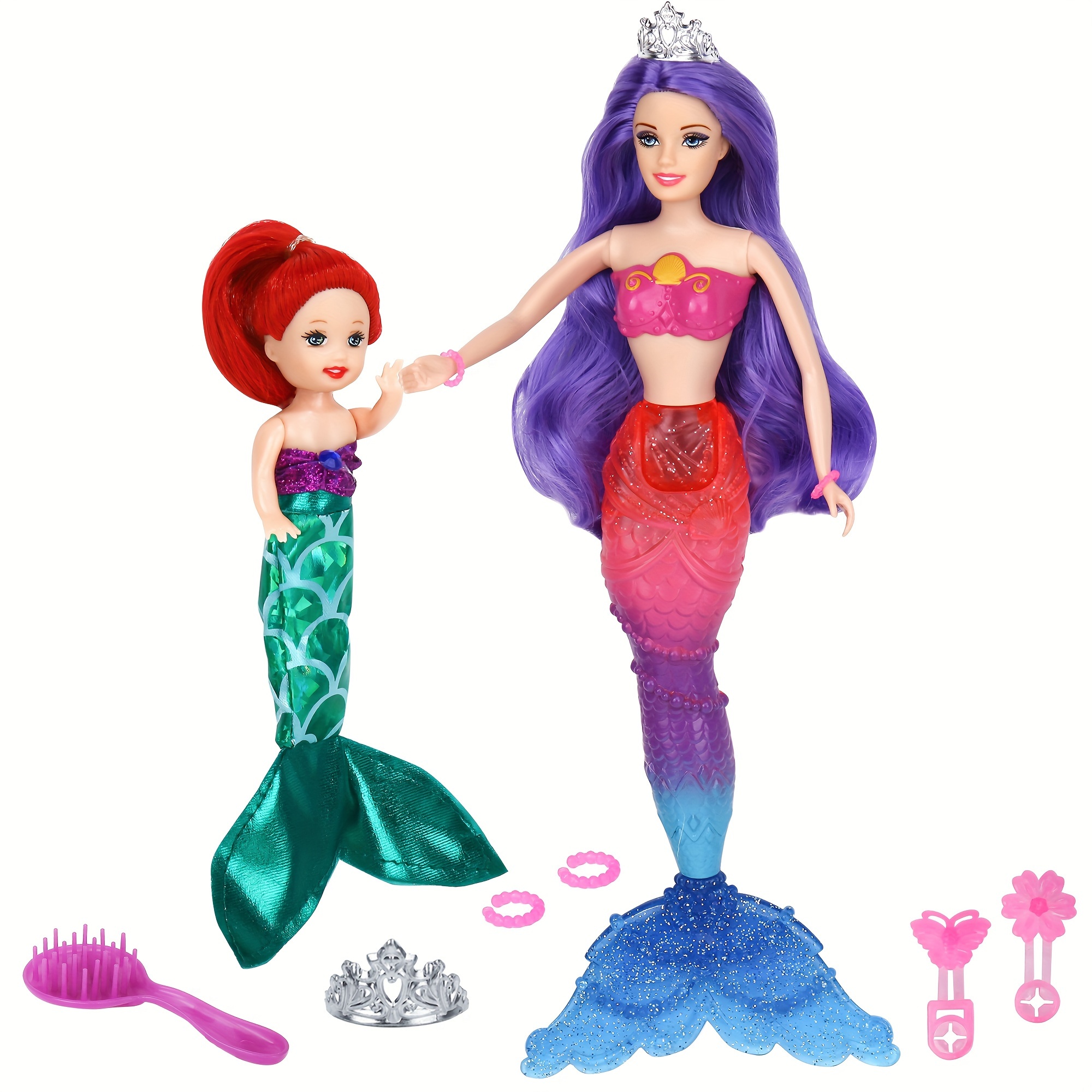 Mermaid Princess Doll For Girls Doll Princess Mermaid Toy - Temu