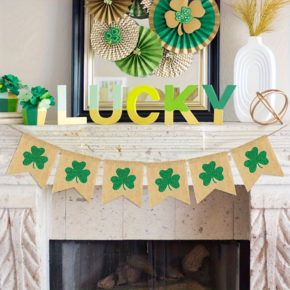 St. Patrick's Day Felt Banner