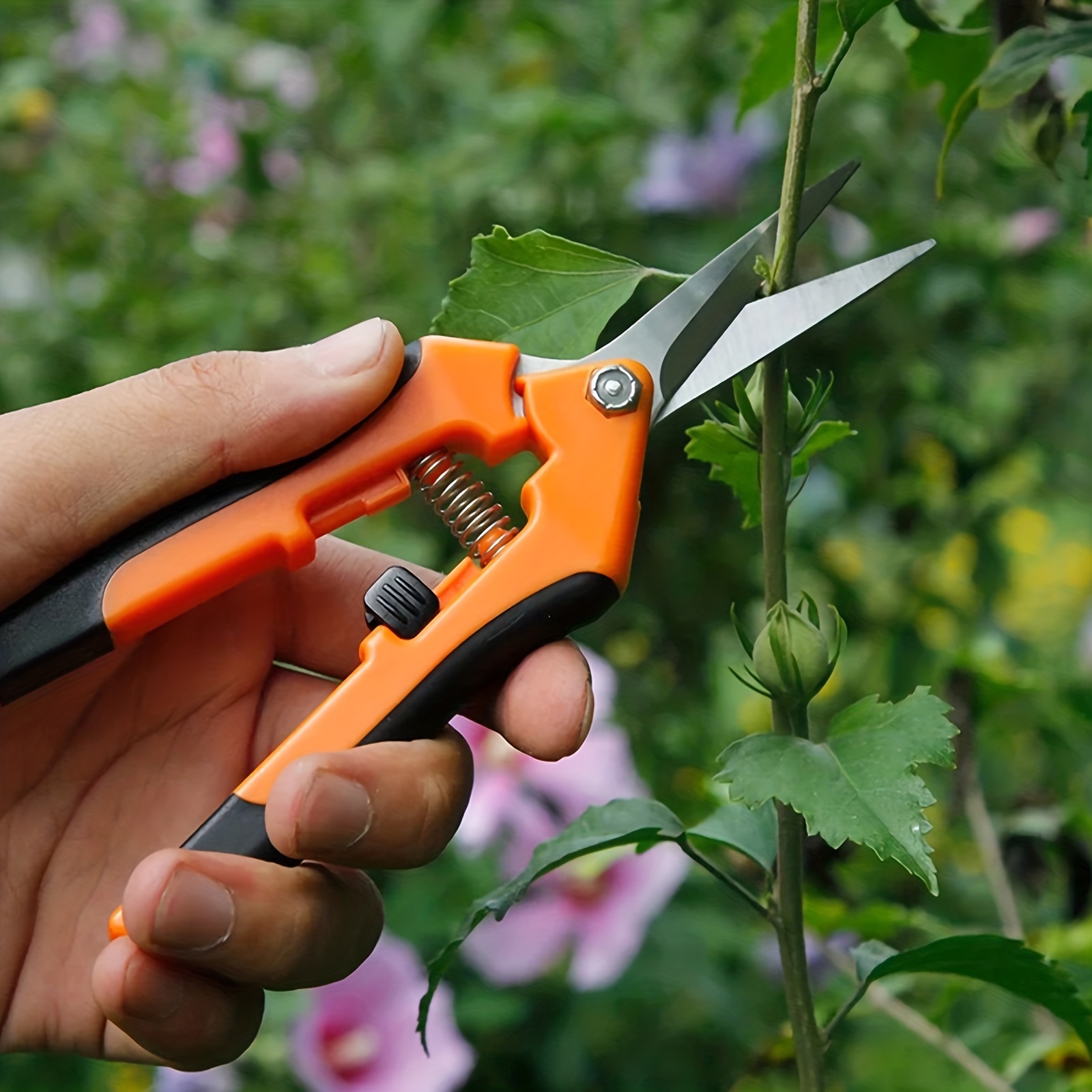 VIVOSUN Gardening Hand Pruner Straight Blades