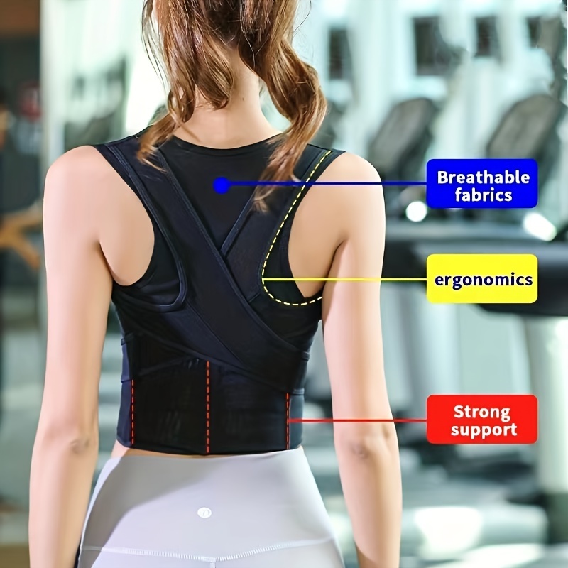 Tight Back Corrector Extended And Widened Men's And Women's Anti-Humpback  Posture Corrector Straps Sitting Posture Correction Back Shoulder Support Be