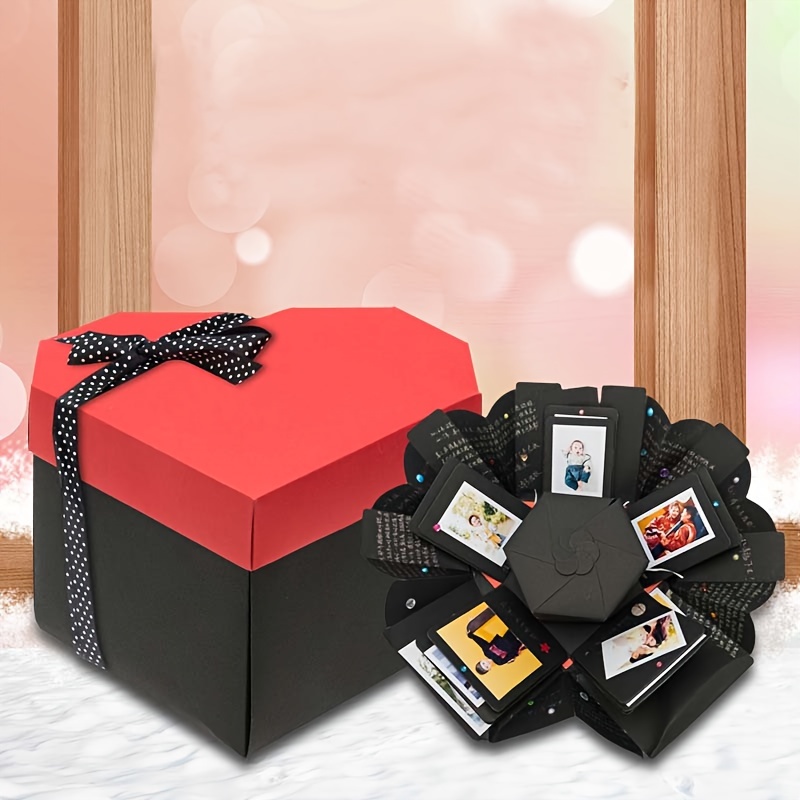 Caja de regalo de explosión, caja de amor explosiva sorpresa, caja de álbum  de fotos para parejas, día de la madre, caja de regalo de boda, fiesta de