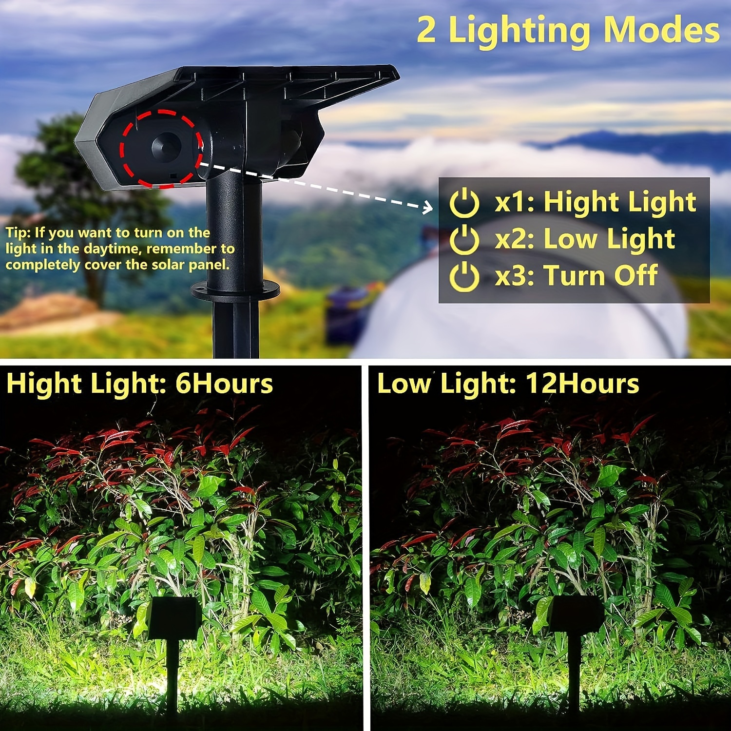 Litom solar deals garden lights