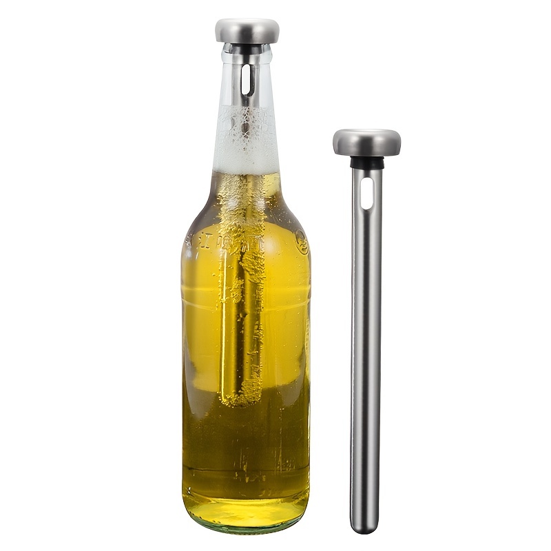  BAUSE Botella de acero inoxidable de 2 litros, cultivador de  cerveza casero seguro con tapa giratoria de gran capacidad, botella de  cerveza al aire libre (capacidad: 2L) : Hogar y Cocina