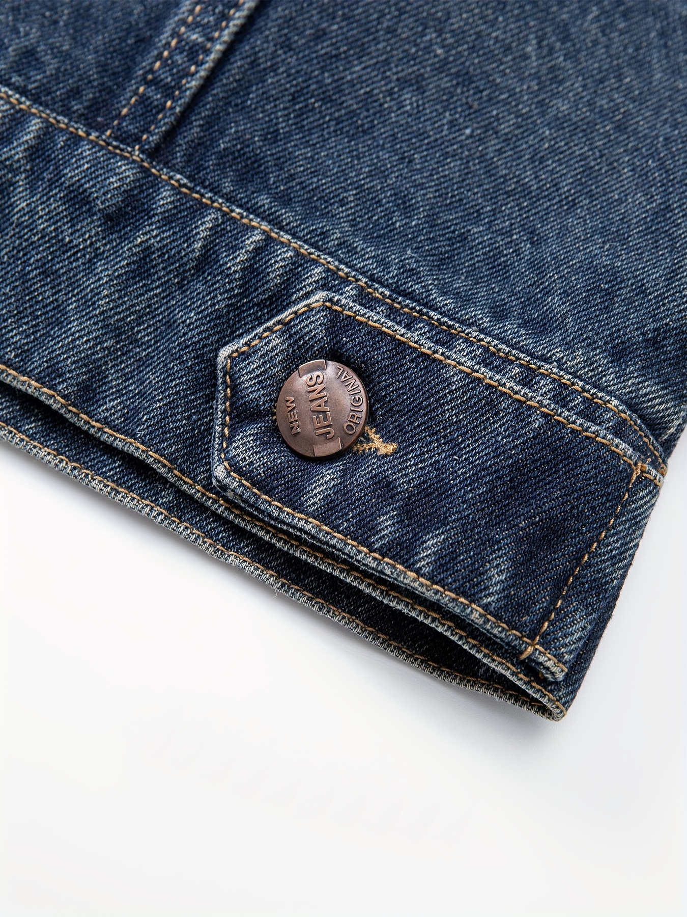 Giubbino Jeans Donna, Gilet Di Jeans Da Donna Blu Lavaggio Sbiadito Senza Maniche Cappotto Da Motociclista Jean Con Bottoni Tasche Con Patta