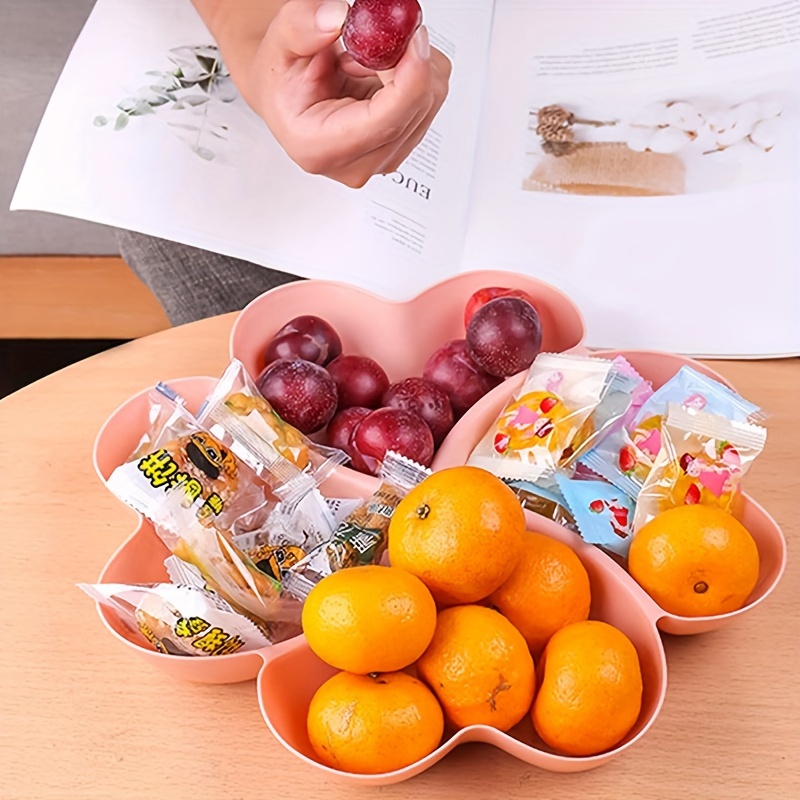 Contenitore snack,Porta Snack Frutta per Patatine - Vassoio per antipasti  portatile per ciotole per snack, organizzatore per la conservazione degli  alimenti per piatti di frutta e verdura : : Casa e cucina