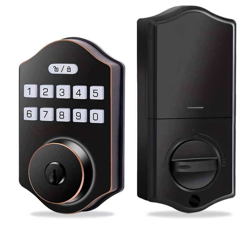 スマートロック 指紋認証付きのセキュリティデッドボルトロック 簡単