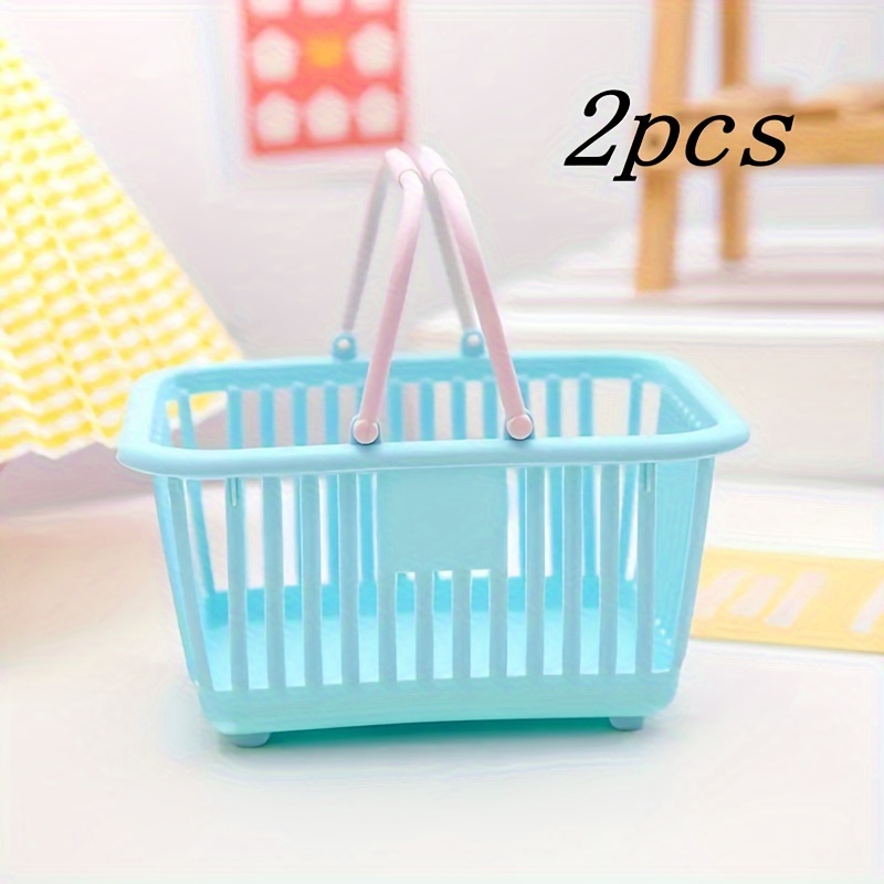 Portable Desktop Storage Box, Minimalist Storage Basket For Cosmetic,  Stationary, Toiletry, Medicine And Sundries, Household Multi-functional Storage  Organizer - Temu