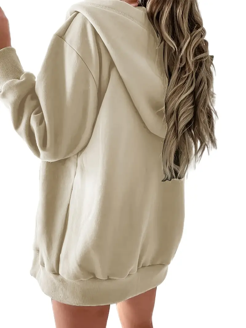 JNIGEL Womens Hoodie, Women Winter Hoodies Solid Long Sleeve Sweatshirts  Female Sweetwear Casual Pullover Top (Color : Beige, Size : M) : :  Clothing, Shoes & Accessories