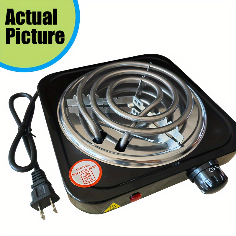 Small Electric Heating Stove, High-power Fast-heating Small Electric Stove,  Simple And Convenient To Use, It Is Suitable For Use In Offices, Kitchens,  Outdoors, Dormitories, And Travel - Temu