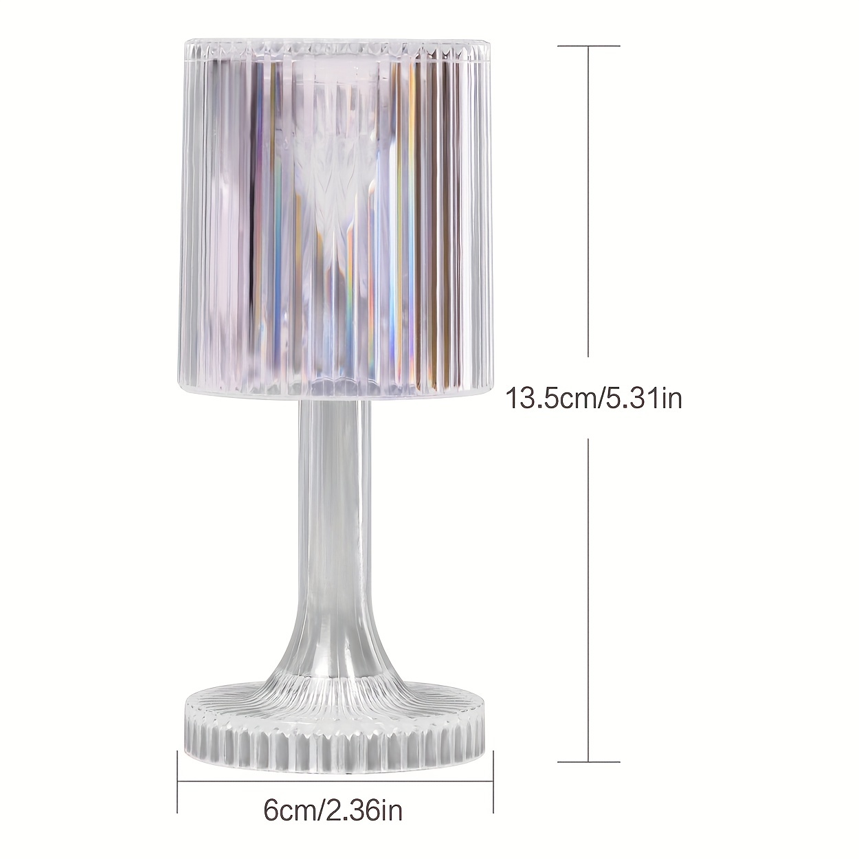 Battery Operated Lamp,Table Lamp LED with Timer for Bedrooms,Glass Nig –  Realfortune-online