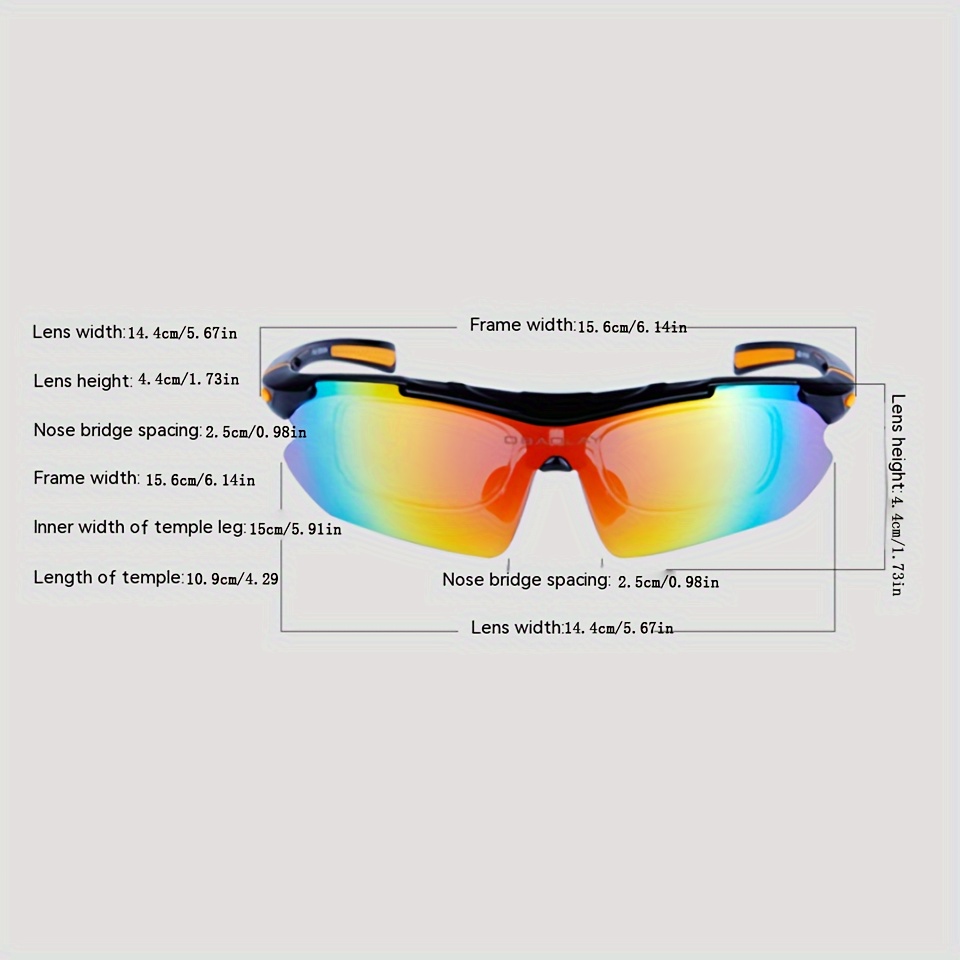 Outdoor Polarized Fishing Glasses Sports Glasses Cycling - Temu Canada