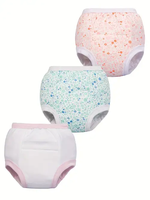 3pcs Washable Breathable 6-layer Cloth Diaper Pants For Baby - Training  Pants With Urine Pocket For Children Aged 1-5 To Learn Using The Toilet