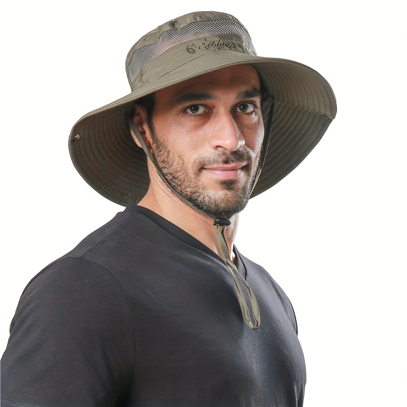 Summer Outdoor Mesh Anti Mosquito Hat Sunscreen Quick Drying