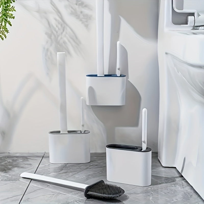 Toilet Brushes And 1 Toilet Brush Holder Wall Mounted Toilet - Temu