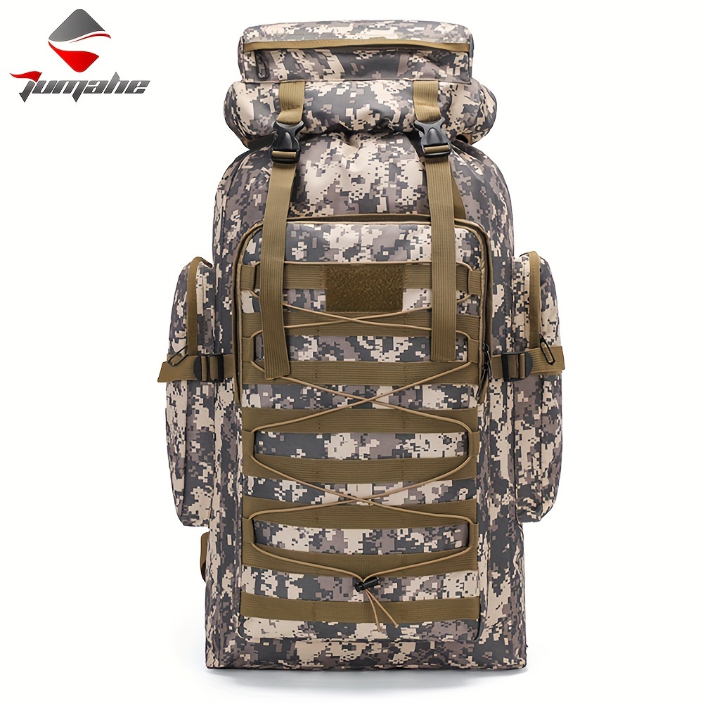 

New Travel Bag Camouflage Waterproof Backpack, Hiking Mountaineering Bag, Men's Large Capacity Backpack, Ideal Choice For Gifts