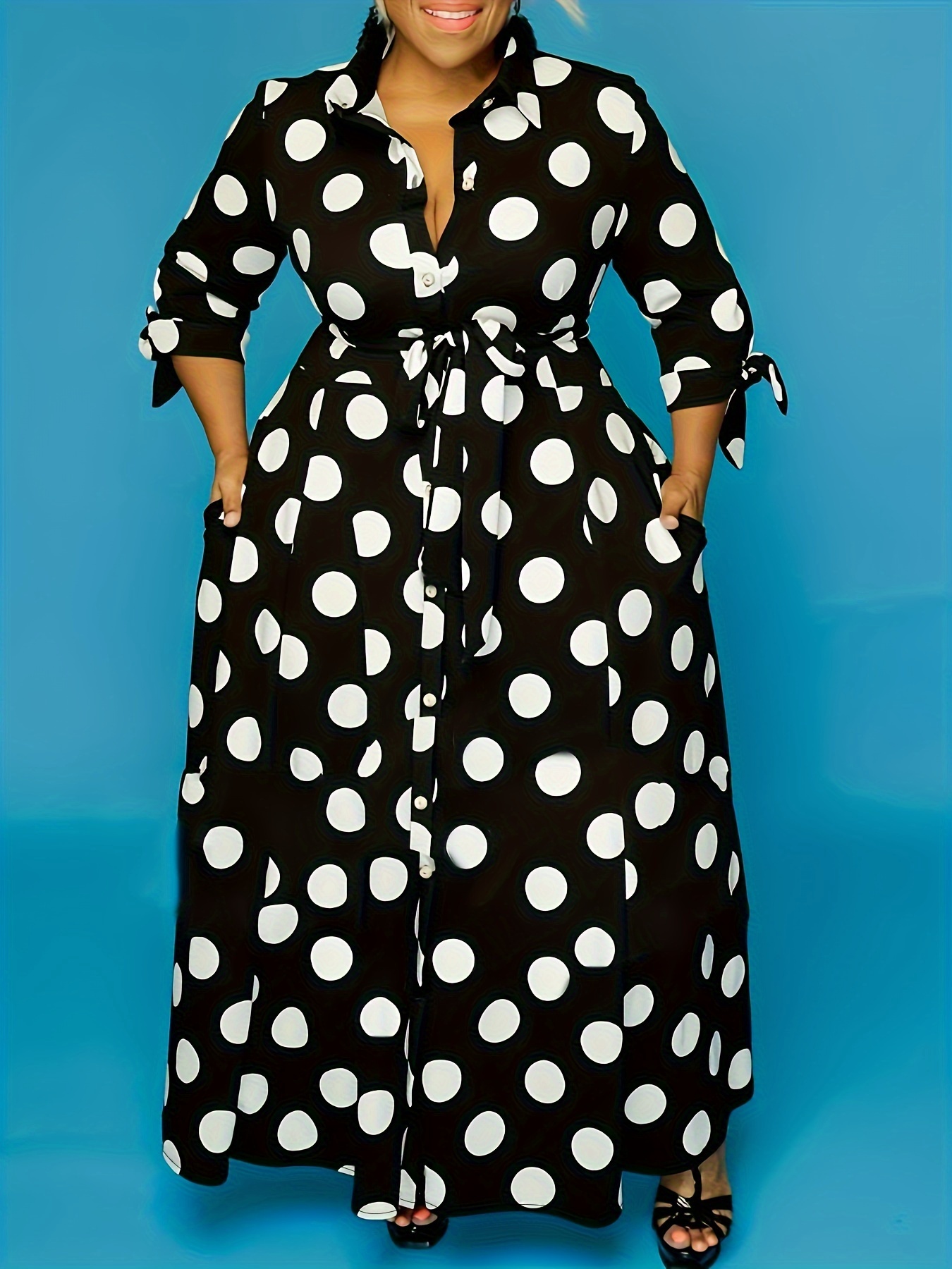 Modern Kiwi Plus Size Basic Sleeveless Loose Fit Pocket Midi Maxi Dress  Blush 1X at  Women's Clothing store