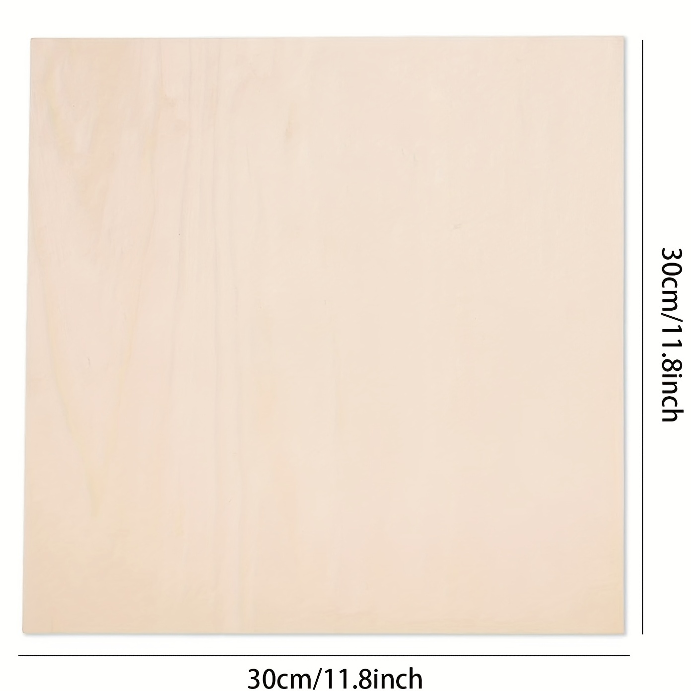 Basswood Sheet Thick Adhesive Sheet Smooth Surface - Temu