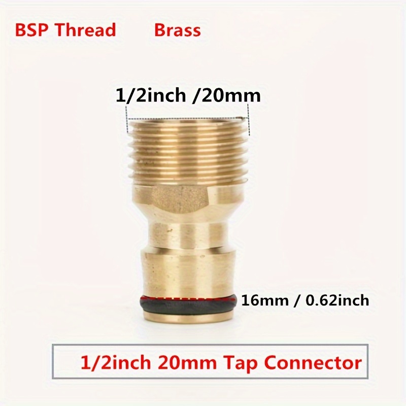 Brass 1/2" 3/4" Bsp Thread Quick Connector Garden Irrigation Water Tap Nozzle Faucet Adapter Garden Water Gun Hose/pipe Fittings