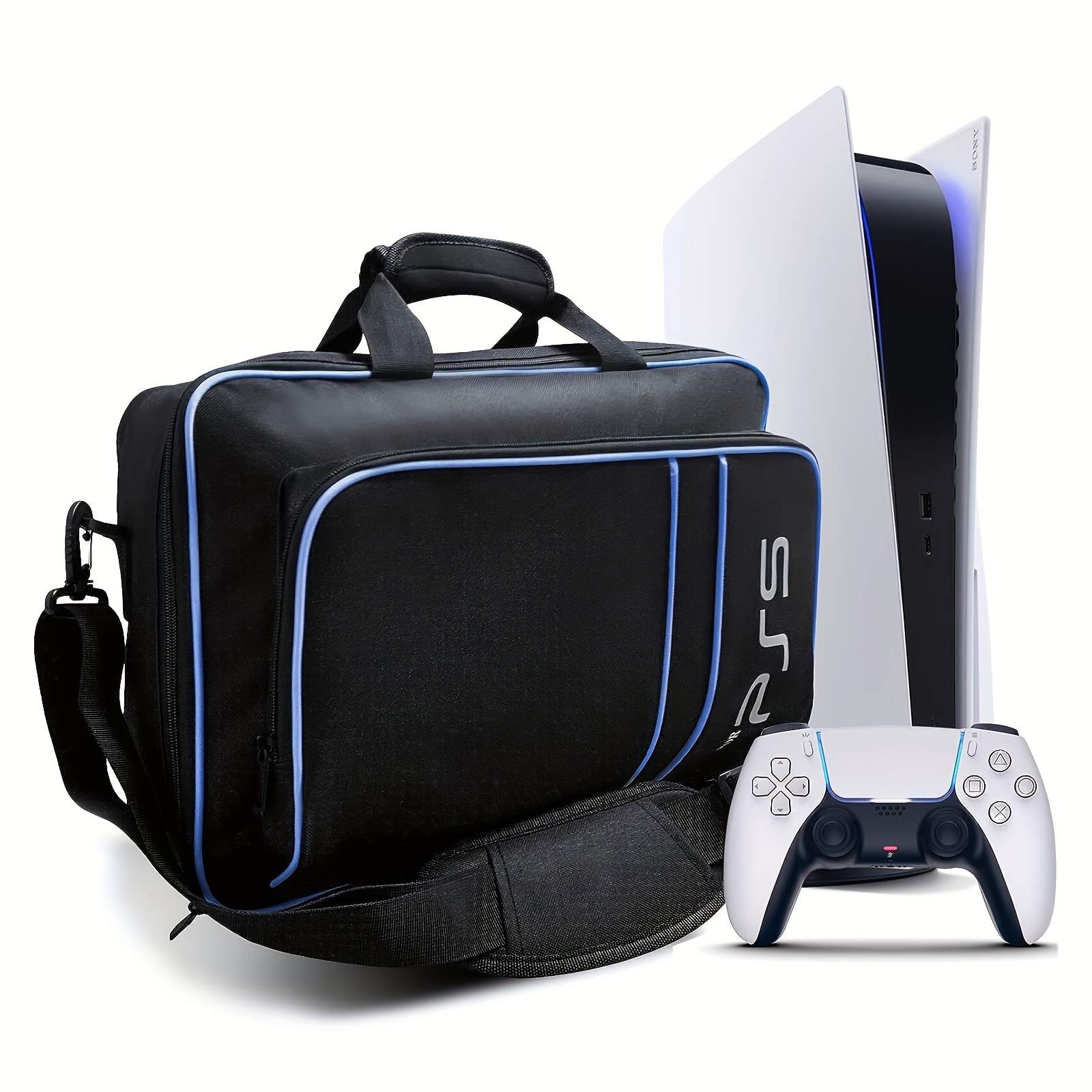 Hard Game Carrying Storage Case With Handle For Ps5 Xbox One - Temu