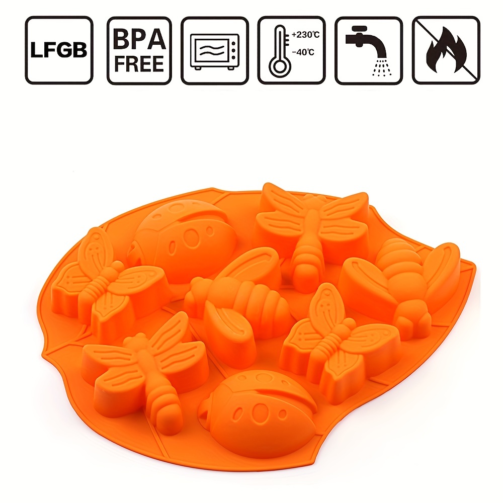 Cartoon Butterfly Chocolate Mold 3d Silicone Mold Cute - Temu