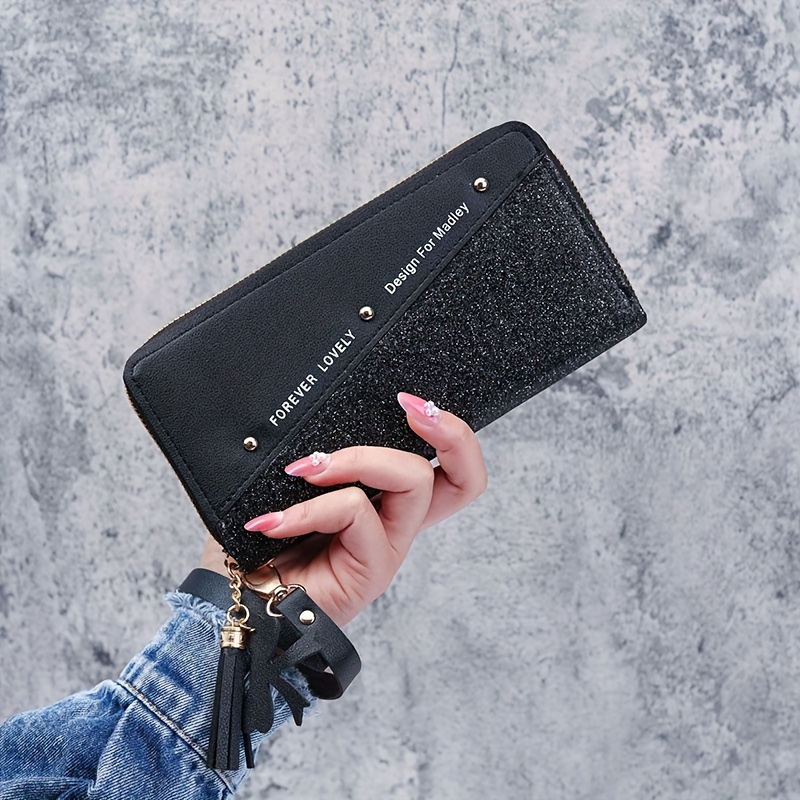Fashion Glitter Phone Pocket Designer Womens Wallet Pu Leather Ladies Purse  Female Card Holder Long Clutch Wallets For Women, Don't Miss These Great  Deals