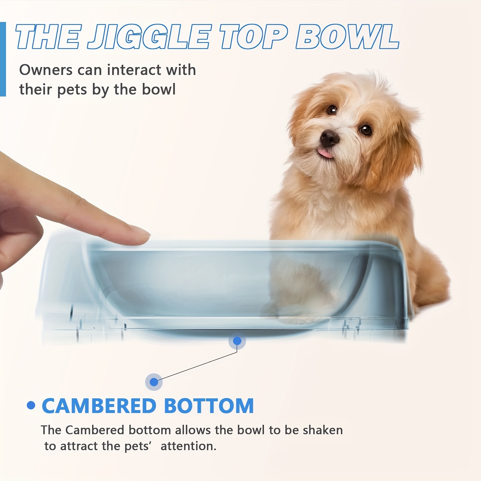 Pet Water Bowl For Dogs Rainbow Pet Bowl Interactive Tumble - Temu