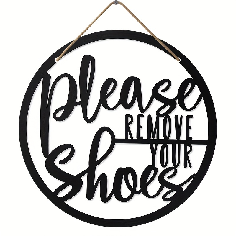 S'il Vous Plaît Enlever Votre Signe De Chaussures - Retours Gratuits Dans  Les 90 Jours - Temu Belgium