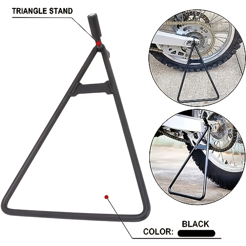 Este soporte universal de moto es tan sencillo como práctico: el