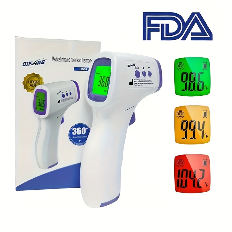 Digital Thermometer No touch Forehead Thermometer Baby Kids - Temu