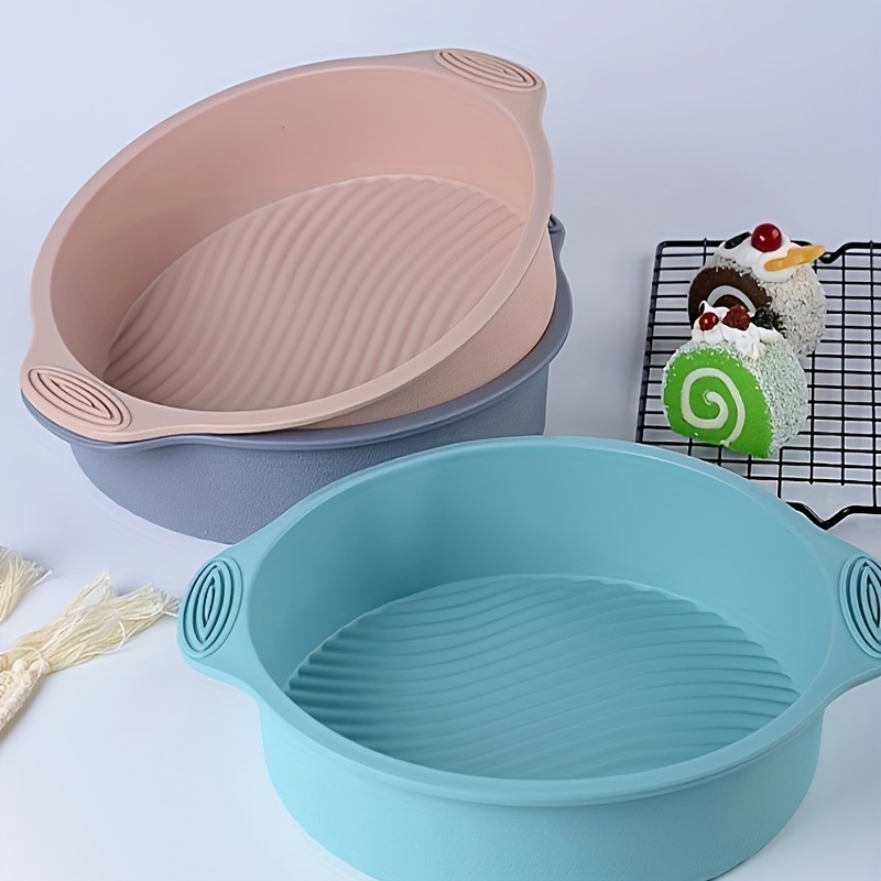 Silicone Mini Cake Mould 4-inch Round Baking Pan Silicone Mould Baking Cake  Pan Suitable For