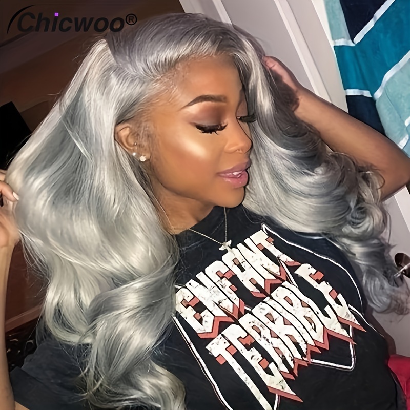 Lace wigs outlet grey