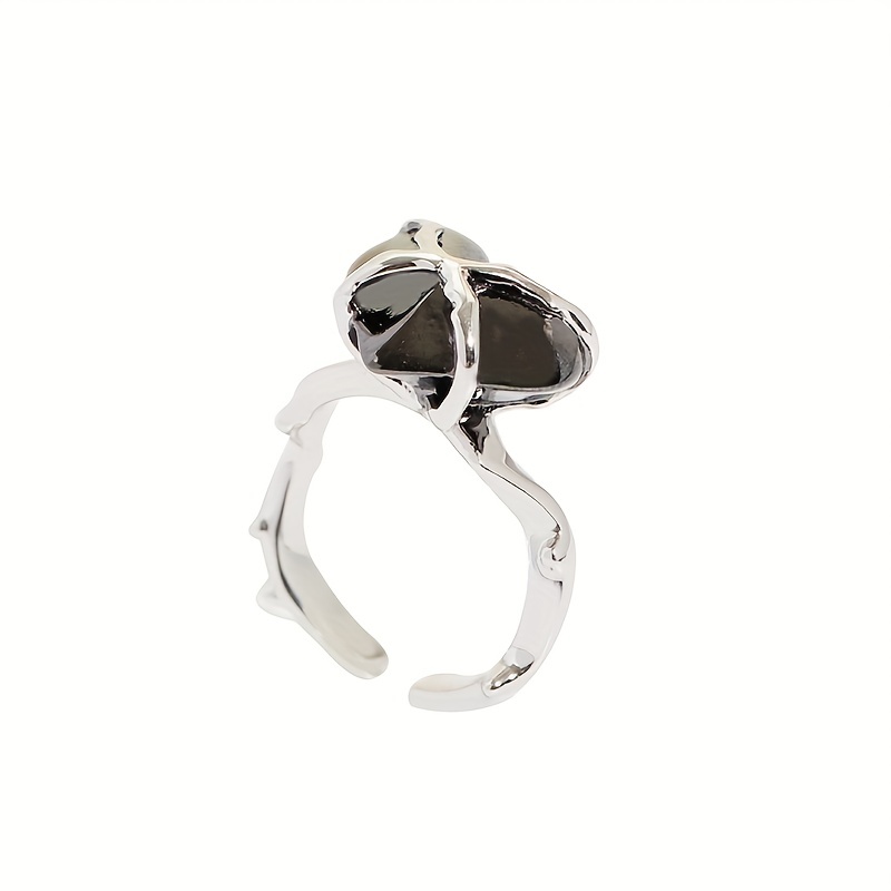 Heart shaped on sale stone ring