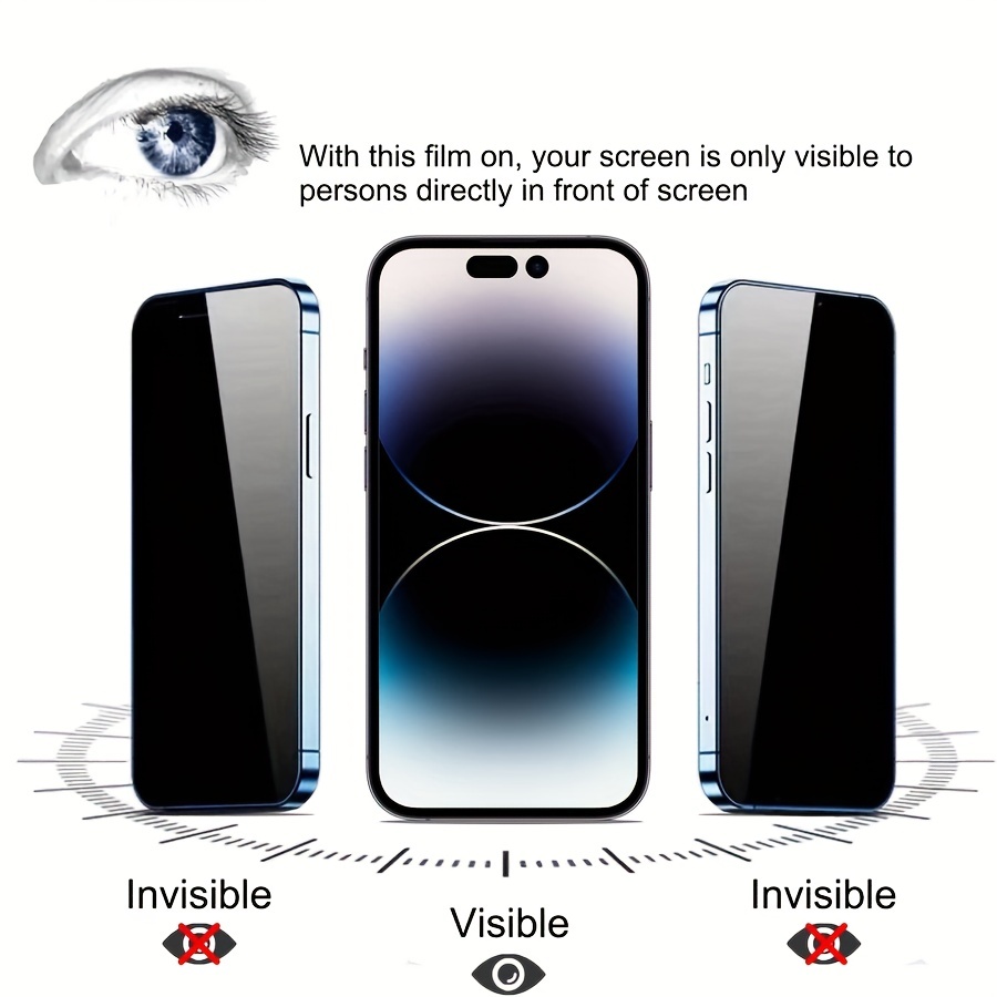 IPhone 12: iPhone 12 Protector de pantalla de cristal templado (2