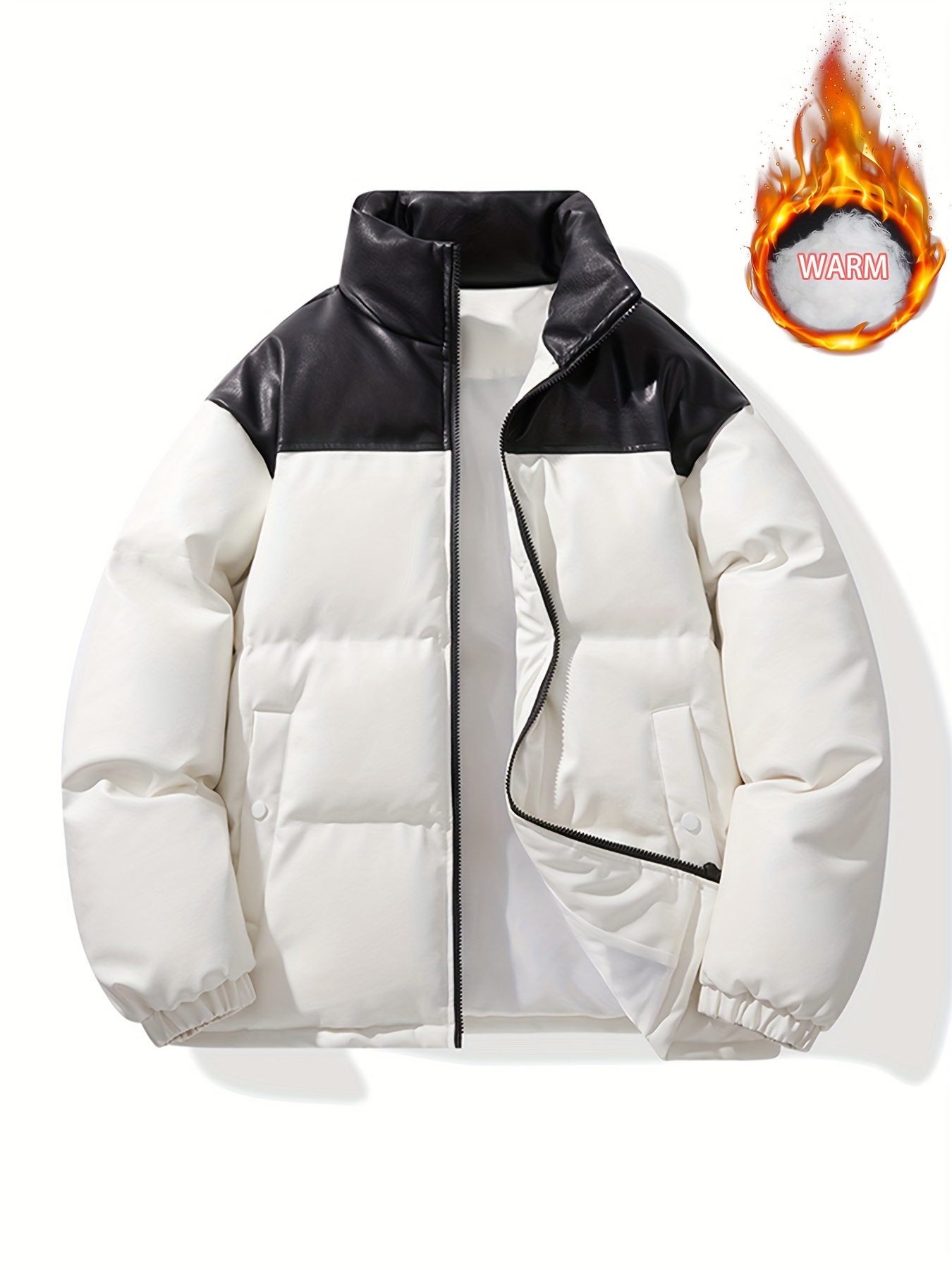 Chaqueta Blanca Hombre - Temu Chile