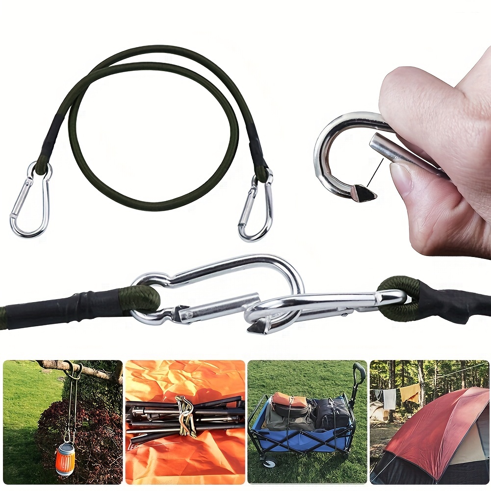 Elastics Rubber Rope Cord Hooks Tent Rope Tie Bicycle - Temu