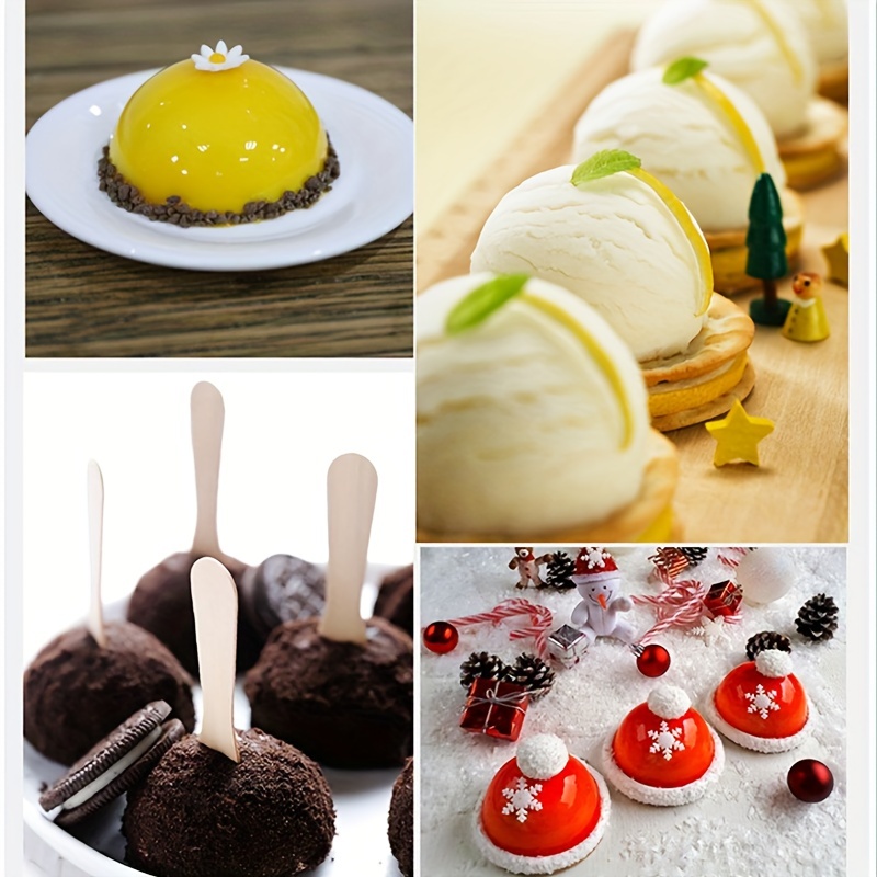 Silicone Molds 3d Ball Shape Sphere Baking Mold For Mousse - Temu