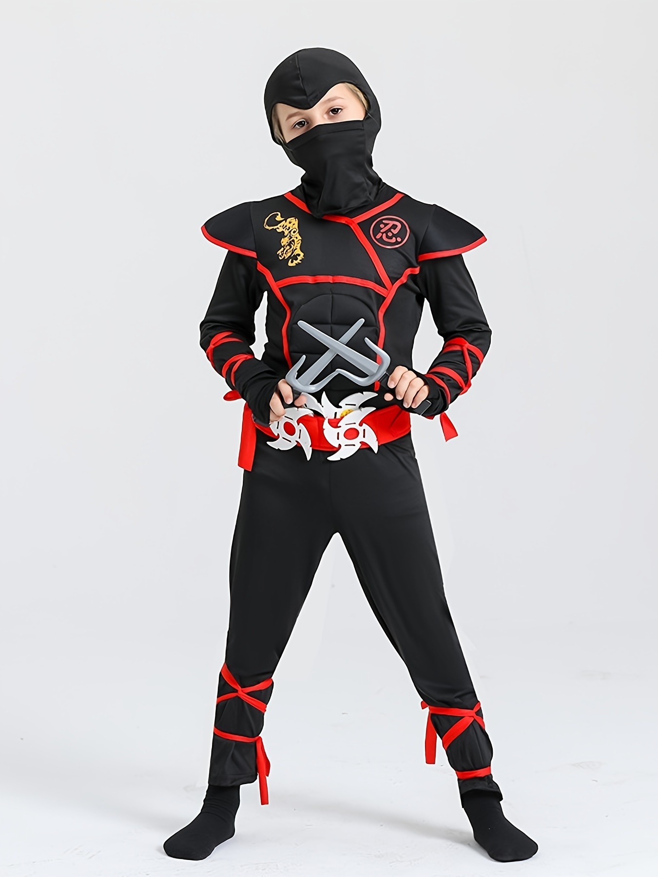Black Ninja Girl's Costume