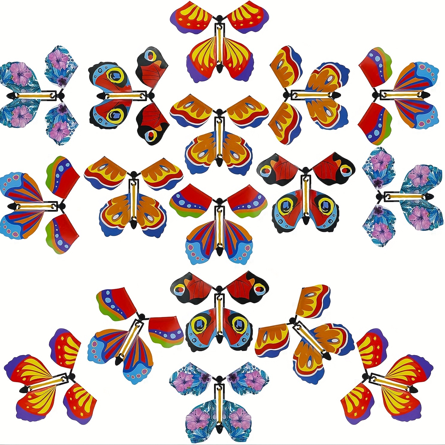 Magischer Schmetterling Impulse Weiß - Packung mit 10 Stück - Send